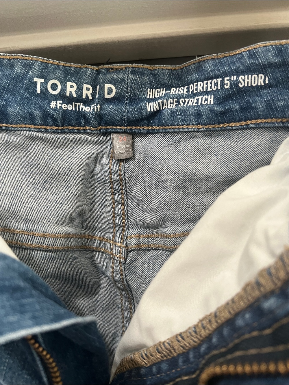 Torrid Jean Shorts - Picture 6 of 8